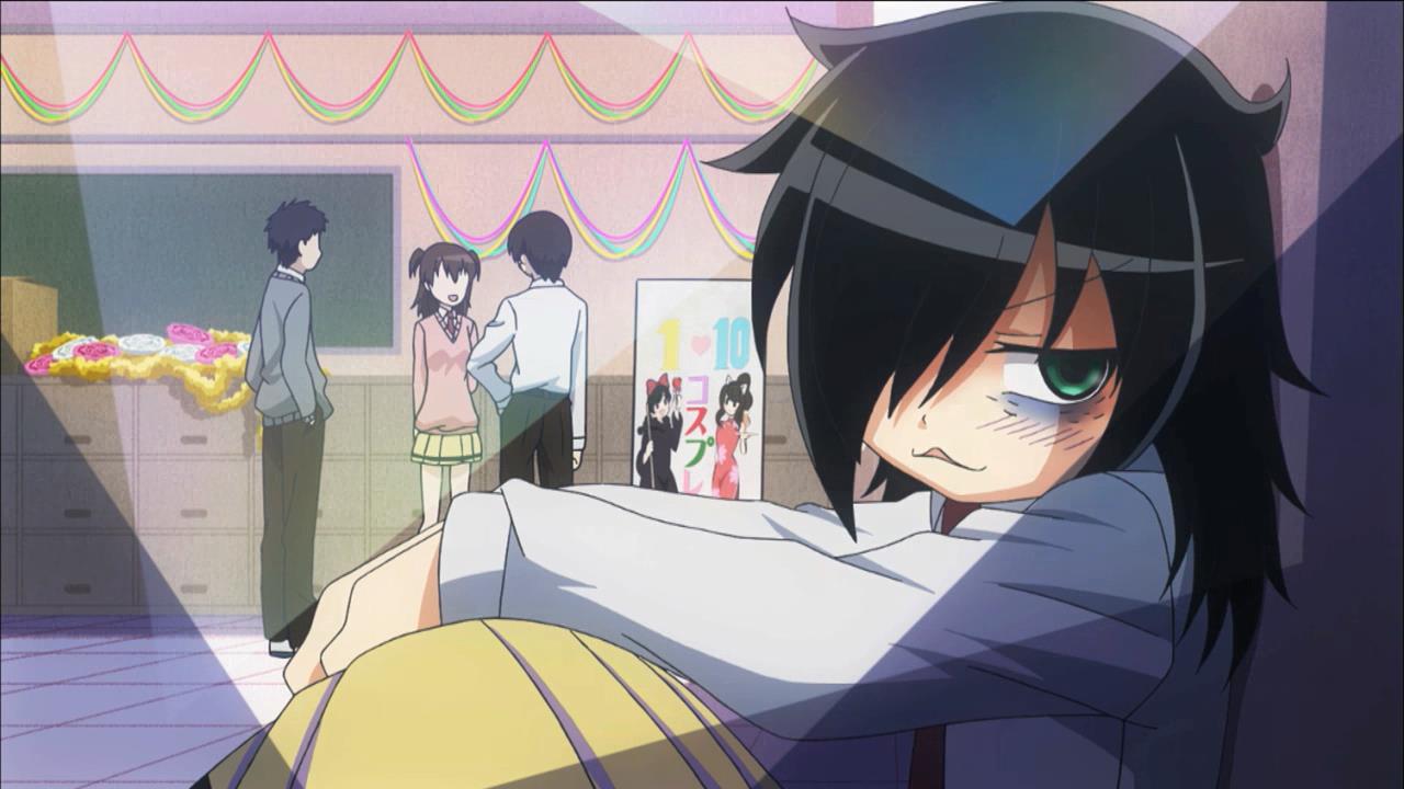 Shikimori Nest Pas Juste Mignonne Ep 1 Watamote 11 – La fête à neuneu « Minorin