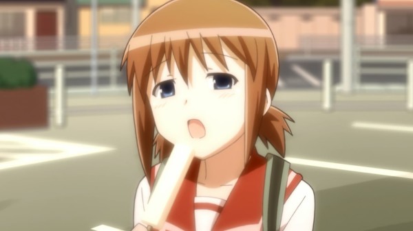 Sans doute parce qu'il regarde Koe de Oshigoto