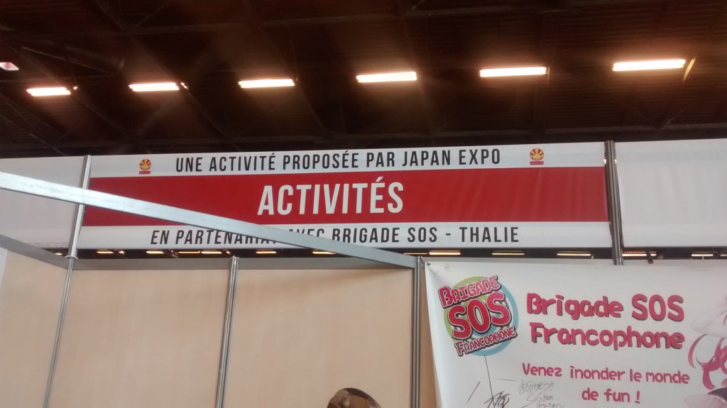 "UNE ACTIVITE PROPOSEE PAR JAPAN EXPO"