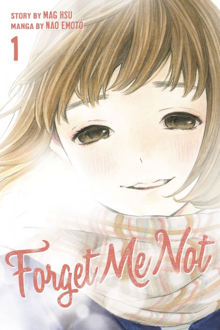 Couverture du premier tome aux Etats-Unis, ou il sort depuis hier sous le nom Forget Me Not aux éditions Kodansha USA.