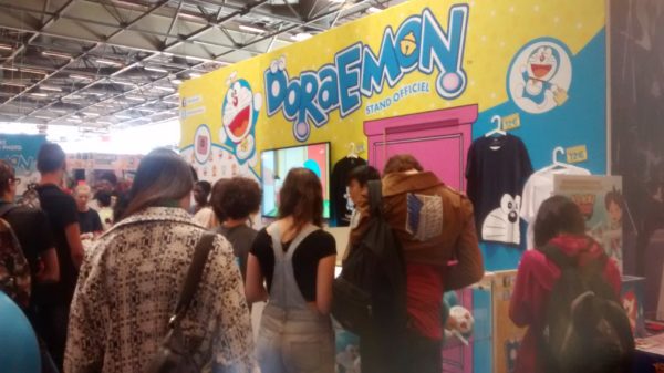 Le stand Doraemon parce que oui y'avait un stand Doraemon