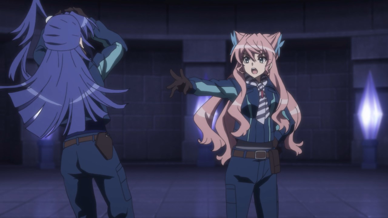 Symphogear XV épisode 11 – Walking on the Moon – Néant Vert