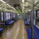 Ptit intérieur de train, comme celui qu'on a pris pour venir