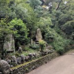 L'entrée du chemin vers l'observatoire, à partir de là ça grimpe !