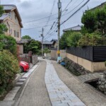 Une petite rue typique de Uji, on s'y sent comfy sauf quand un taxi déboule à donf