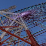 La grande roue de plus près