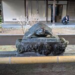 Statue de divinité tortue