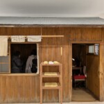 Reproduction de la cabane dans lequel le m'sieur il a inventé les nouilles instantanées