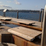 Bain de pied au soleil couchant