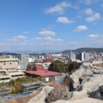 Avant même d'entrer dans le château, la vue est pas mal