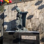 Statue dédiée à "Madame Butterfly" de Puccini (inspiré par des évenements ayant eu lieu dans le Nagasaki de cette période)