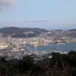 Nagasaki profitant de ses derniers moments de soleil