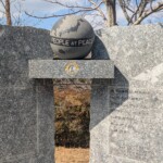 Statue pas loin de l'hypocentre