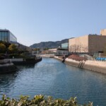 Entrée est du Seaside Park - beaucoup de cours d'eau !