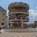 Manège à trois étages