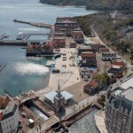 Vue depuis le haut de la tour