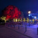 Quelques jolies illuminations hivernales autour du port