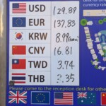 On est plus autour des 160 yens pour un euro donc ça sent un peu la douille