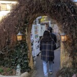 Entrée du village floral