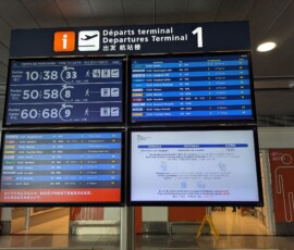 (oui je suis arrivé avec 4h d'avance...)