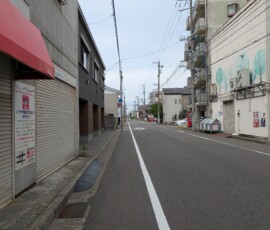 Pas un chat à 15h dans les rues de Niigata