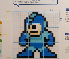 Un beau Megaman en pixel