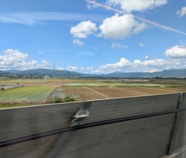 A peine on sort du tunnel que Hokkaido est Hokkaido: agriculture PARTOUT