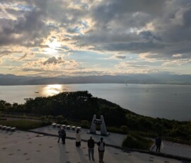 La vue sur la baie est pas mal non plus !