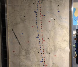 Le plan de route vers Hakodate