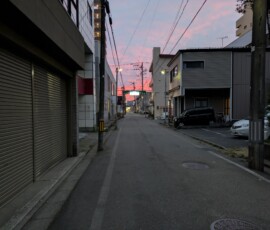 Rues désertées...