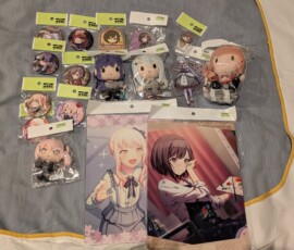 Mes achats au KBooks, ça nightcord à fond ici