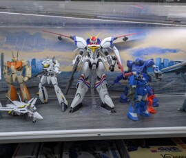 Rayon maquette extrêmement fourni et avec pas mal de modèles exposés