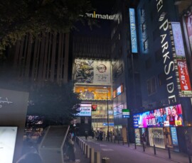 Animate d'Ikebukuro en pleine nuit