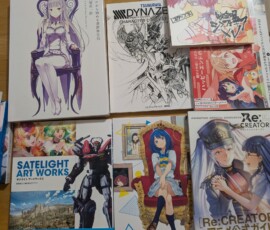 Artbooks achetés durant le voyage - Partie 1