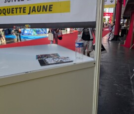 Première bouteille du salon a été abandonnée là, elle ne sera pas la seule