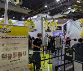 Le stand Gryphline pour les amateurs d'Arknights Endfield