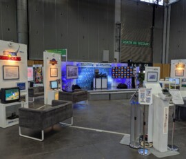 Le stand MO5 et sa sélection de jeux Sonic pour les 35 ans du bonhomme