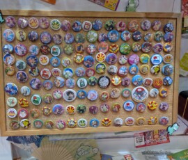 Collection de badges Japan Expo