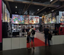 Le miniscule espace dédié aux DVD chez IDP