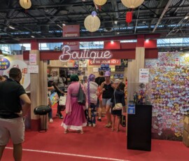 Le très mystérieux stand Grande Recré qui avait pas mal de place